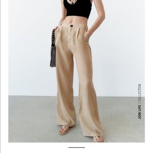Zara linen pants